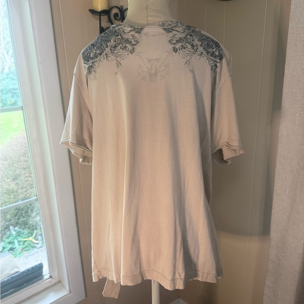 Men's Division E Graphic T-Shirt in cream